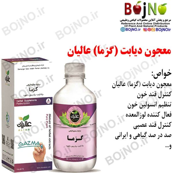 دیابت گزما عالیان