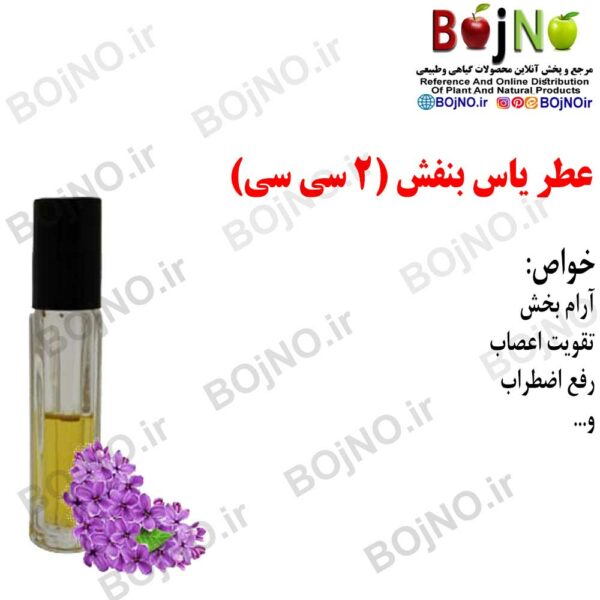 عطر یاس بنفش طبیعی