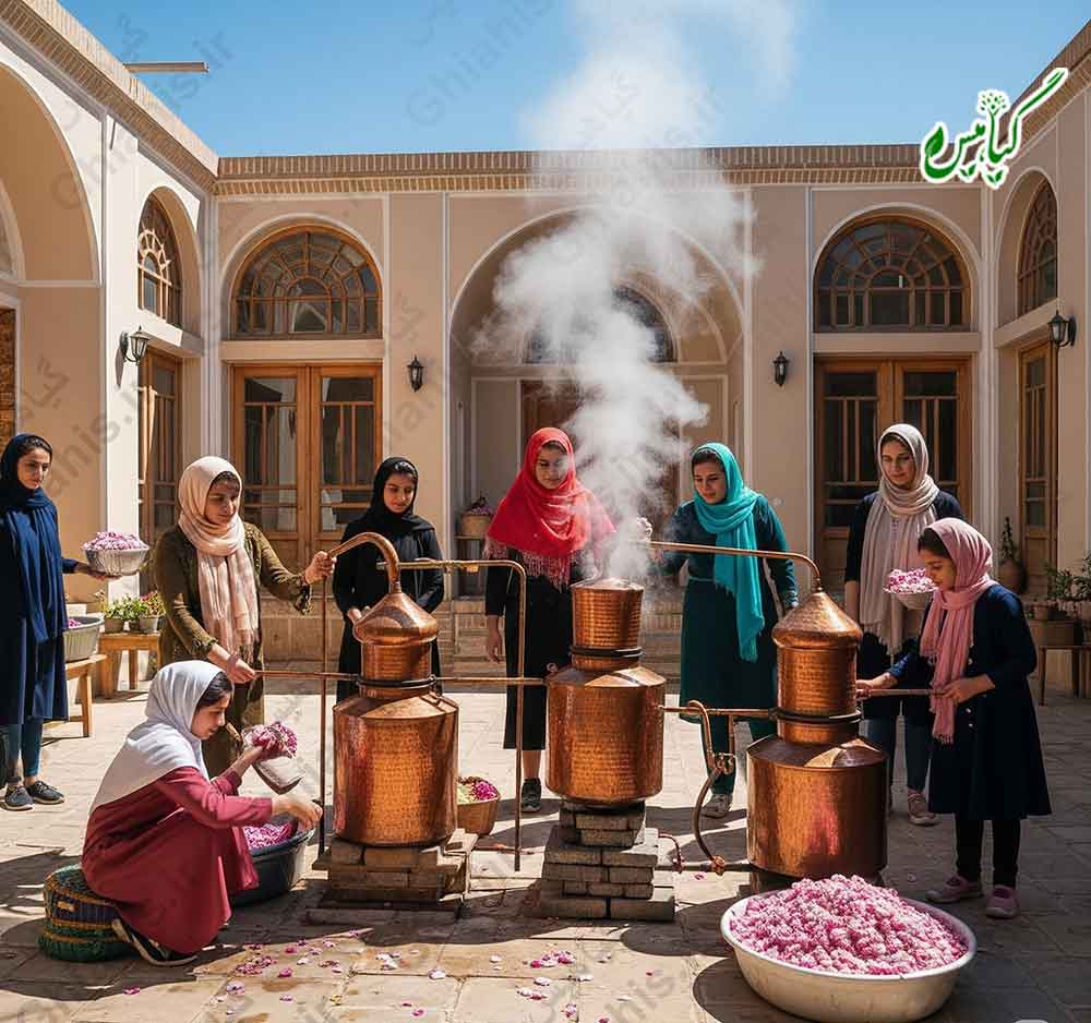 تفاوت گلاب سنگین و دو آتیشه