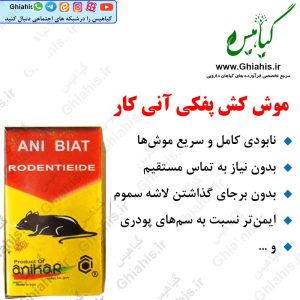 موش کش پفکی آنی کار
