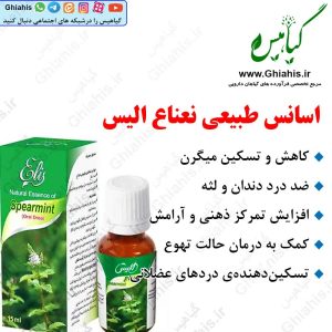 اسانس طبیعی نعناع الیس