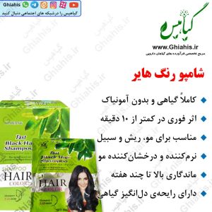 شامپو رنگ هایر